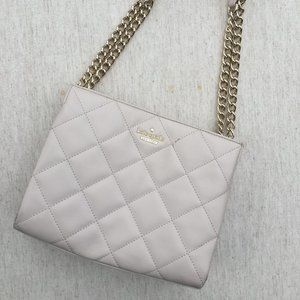 Kate Spade Handbag with gold chain hand